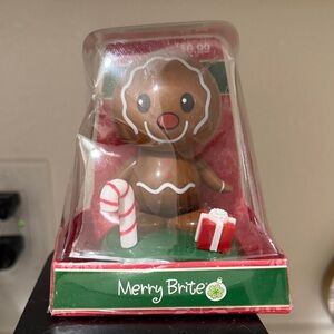 Solar Gingerbread Man with Candy Cane